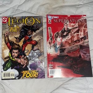 original dc comics, the legions and supernatural